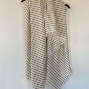Madewell Striped Blanket Scarf
